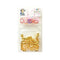 Dreadlock/Braids Golden Beads Adjustable Hair braid Cuff Clip 8mm Hole #MC40G